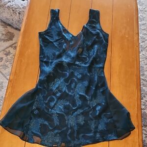 Victoria's Secret Dark turquoise Patterned Fabric